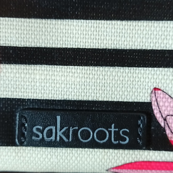 2 items! Sakroots crossbody & wallet vibrant floral pattern pops - Picture 7 of 16